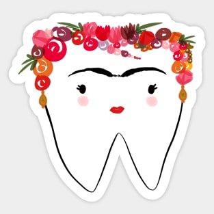 Frida Molar (Muelita Frida) Sticker